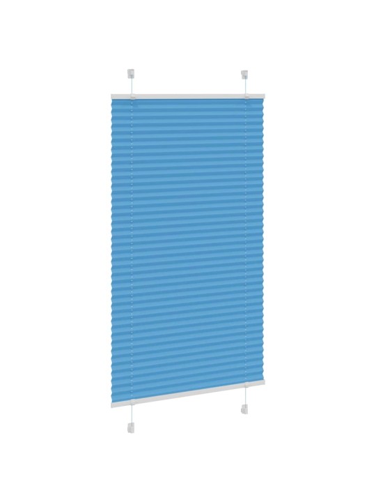 Plisovaná roleta modrá 70x150 cm šířka látky 69,4 cm polyester