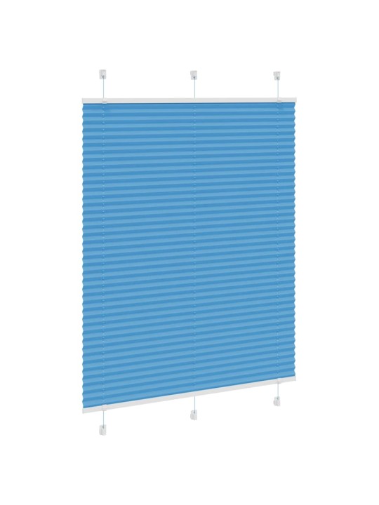 Plisovaná roleta modrá 105x150 cm šířka látky 104,4cm polyester