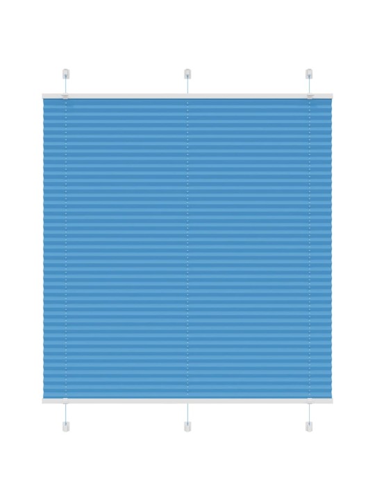 Plisovaná roleta modrá 115x150 cm šířka látky 114,4cm polyester