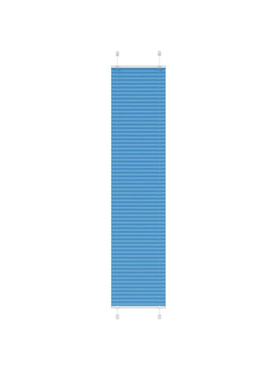 Plisovaná roleta modrá 45x200 cm šířka látky 44,4 cm polyester