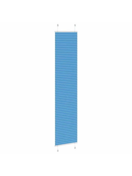 Plisovaná roleta modrá 45x200 cm šířka látky 44,4 cm polyester