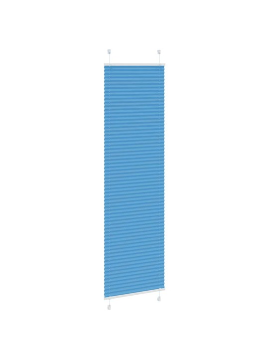 Plisovaná roleta modrá 55x200 cm šířka látky 54,4 cm polyester