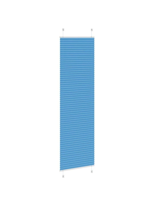 Plisovaná roleta modrá 55x200 cm šířka látky 54,4 cm polyester