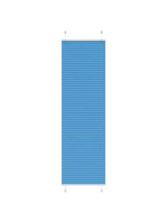 Plisovaná roleta modrá 60x200 cm šířka látky 59,4 cm polyester