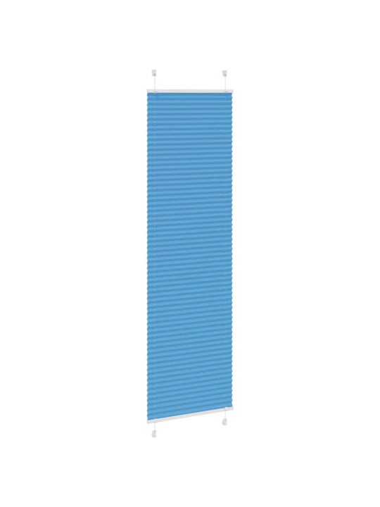 Plisovaná roleta modrá 60x200 cm šířka látky 59,4 cm polyester