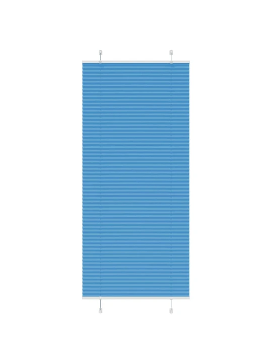 Plisovaná roleta modrá 95x200 cm šířka látky 94,4 cm polyester