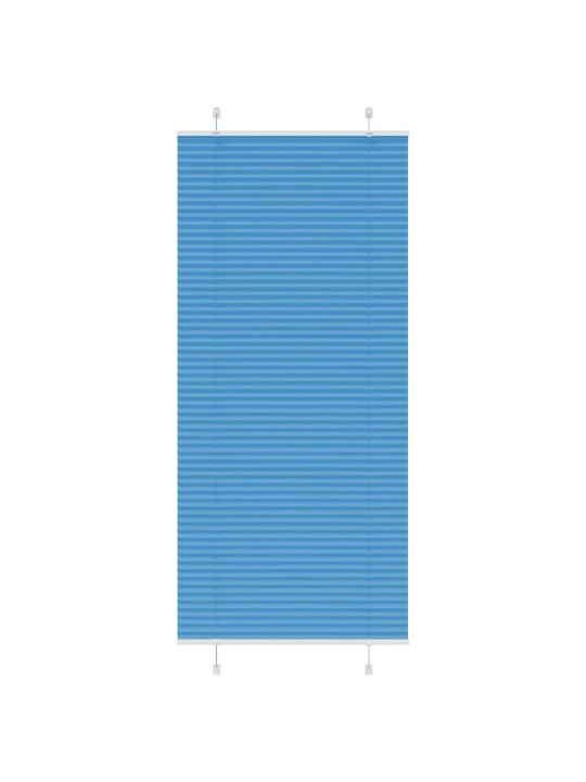 Plisovaná roleta modrá 100x200 cm šířka látky 99,4 cm polyester