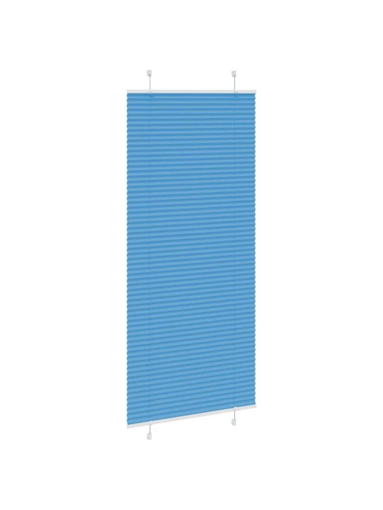 Plisovaná roleta modrá 100x200 cm šířka látky 99,4 cm polyester