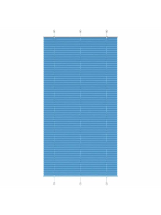 Plisovaná roleta modrá 105x200 cm šířka látky 104,4cm polyester