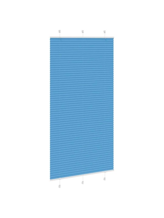 Plisovaná roleta modrá 105x200 cm šířka látky 104,4cm polyester