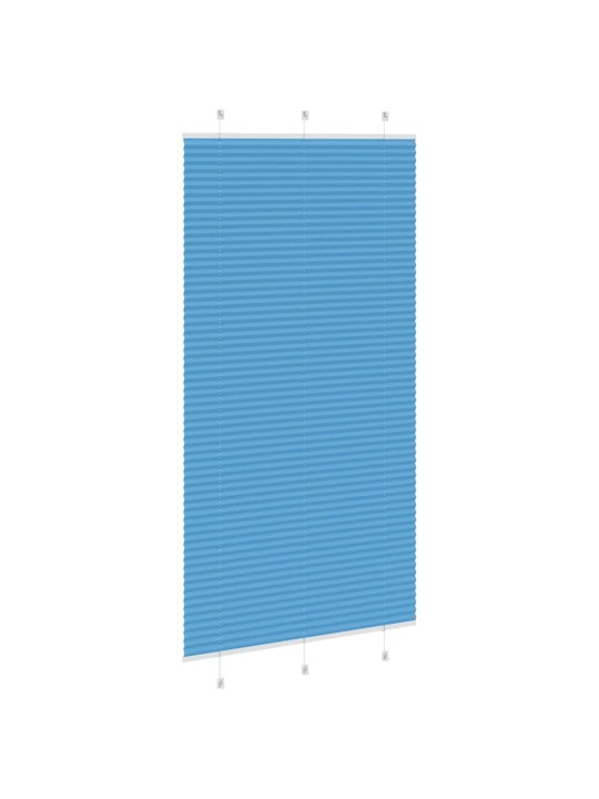 Plisovaná roleta modrá 105x200 cm šířka látky 104,4cm polyester
