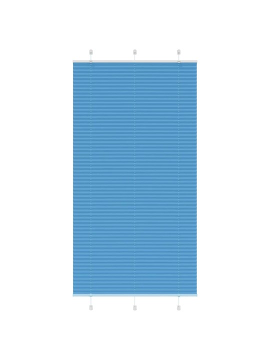 Plisovaná roleta modrá 110x200 cm šířka látky 109,4cm polyester