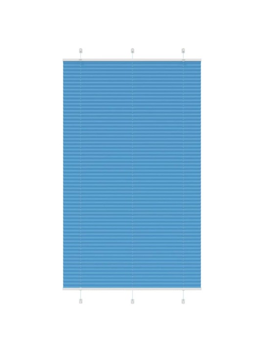 Plisovaná roleta modrá 120x200 cm šířka látky 119,4cm polyester