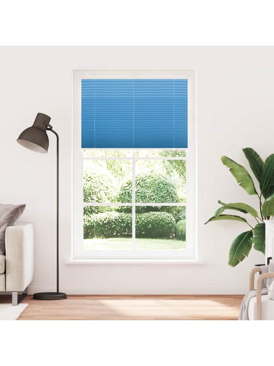 Plisovaná roleta modrá 120x200 cm šířka látky 119,4cm polyester