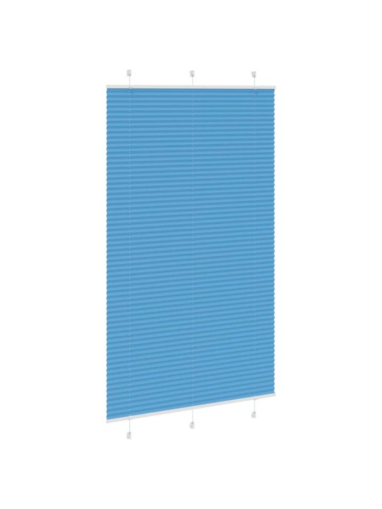 Plisovaná roleta modrá 120x200 cm šířka látky 119,4cm polyester