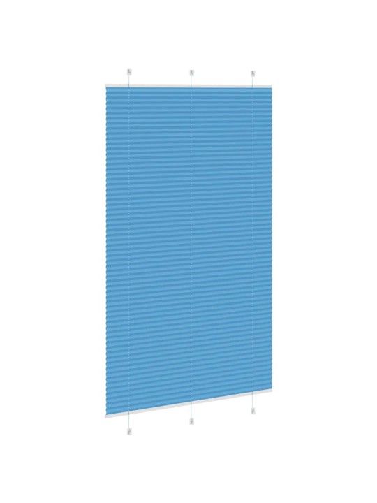 Plisovaná roleta modrá 120x200 cm šířka látky 119,4cm polyester