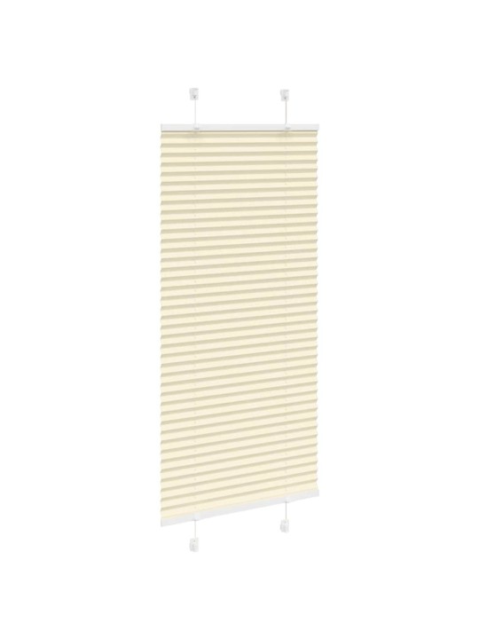 Plisovaná roleta krémová 55x100 cm šířka látky 54,4cm polyester