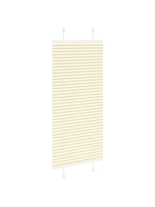 Plisovaná roleta krémová 60x100 cm šířka látky 59,4cm polyester
