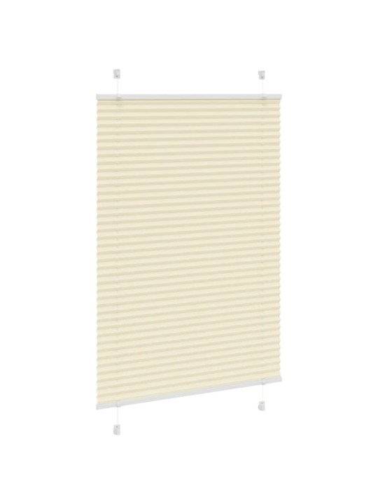 Plisovaná roleta krémová 95x100 cm šířka látky 94,4cm polyester