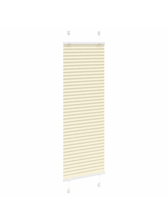 Plisovaná roleta krémová 50x150 cm šířka látky 49,4cm polyester
