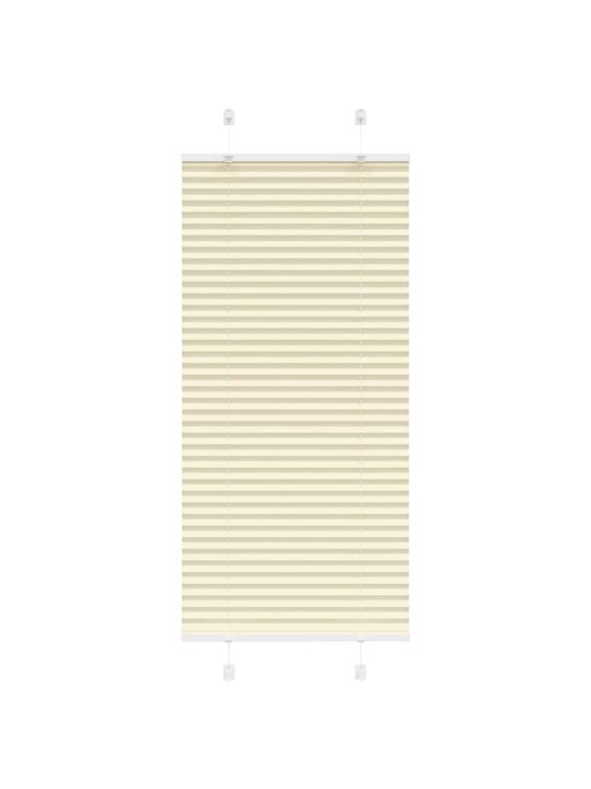 Plisovaná roleta krémová 55x150 cm šířka látky 54,4cm polyester