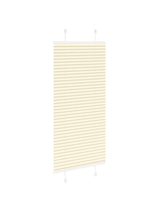 Plisovaná roleta krémová 55x150 cm šířka látky 54,4cm polyester