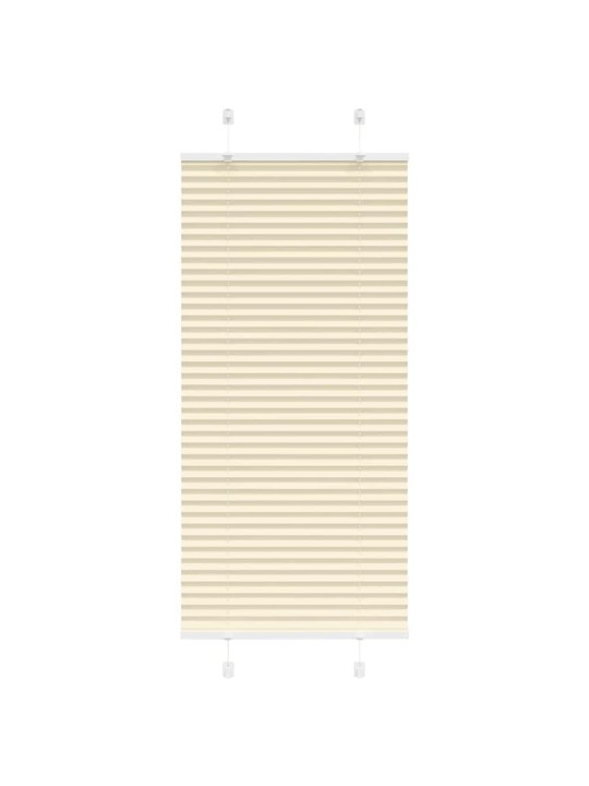 Plisovaná roleta krémová 65x150 cm šířka látky 64,4cm polyester