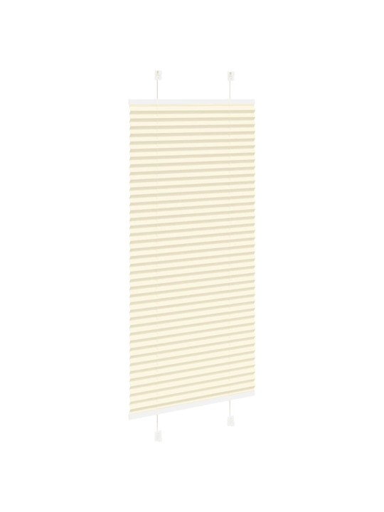 Plisovaná roleta krémová 65x150 cm šířka látky 64,4cm polyester