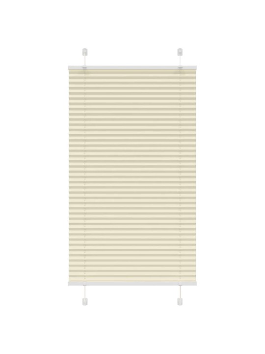 Plisovaná roleta krémová 70x150 cm šířka látky 69,4cm polyester