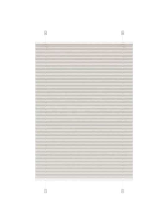 Plisovaná roleta světle šedá 100x150cm šířka látky 99,4cm
