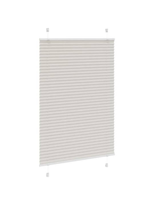 Plisovaná roleta světle šedá 100x150cm šířka látky 99,4cm