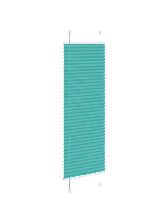 Plisovaná roleta benzínová zelená 40x100 cm šířka látky 39,4 cm