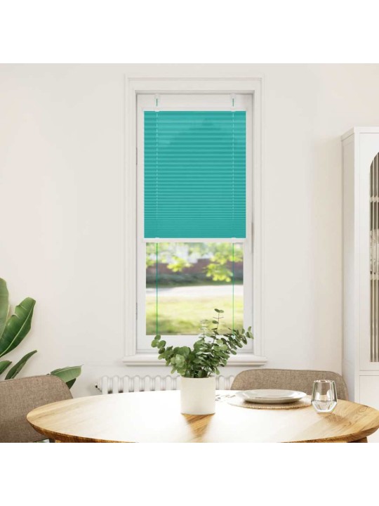 Plisovaná roleta benzínová zelená 45x100 cm šířka látky 44,4cm