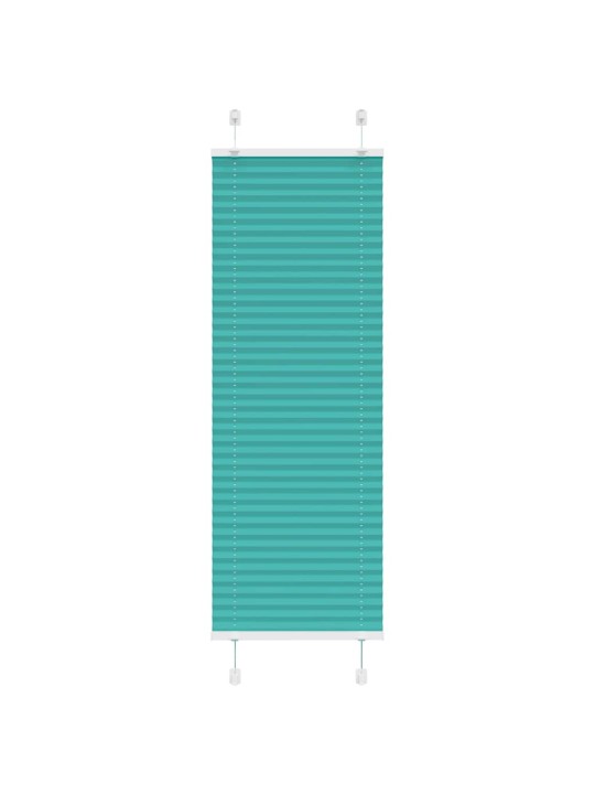 Plisovaná roleta benzínová zelená 50x100 cm šířka látky 49,4 cm