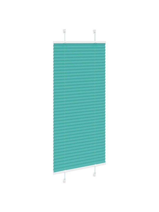 Plisovaná roleta benzínová zelená 55x100 cm šířka látky 54,4 cm