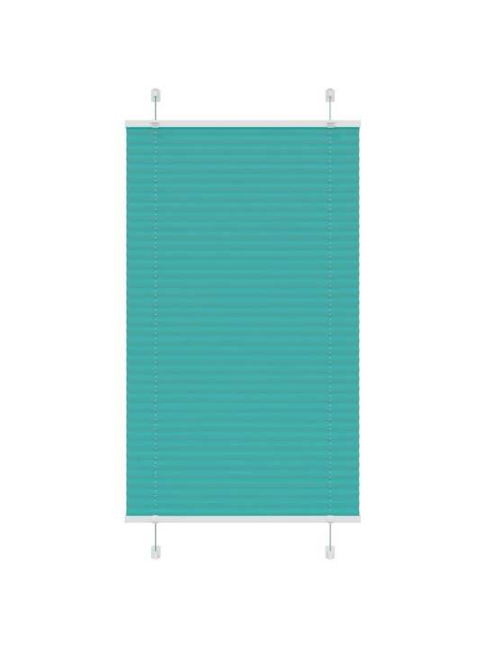 Plisovaná roleta benzínová zelená 80x100 cm šířka látky 79,4 cm