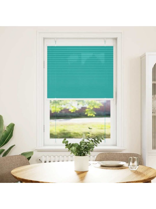 Plisovaná roleta benzínová zelená 80x100 cm šířka látky 79,4 cm
