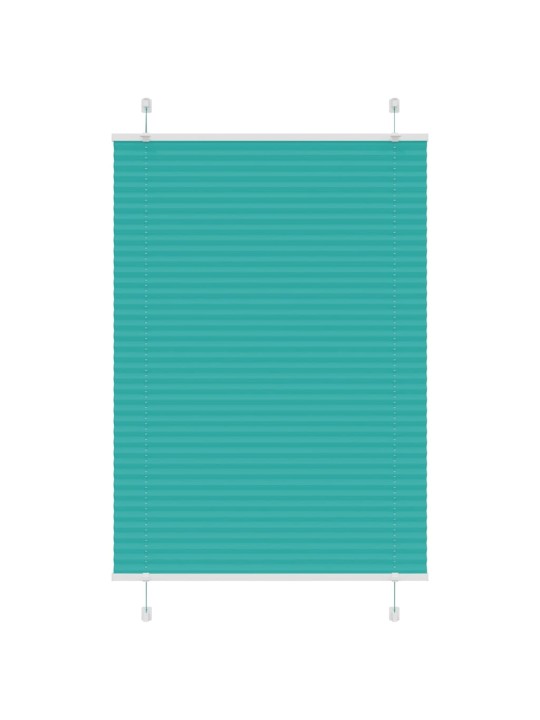Plisovaná roleta benzínová zelená 95x100 cm šířka látky 94,4 cm