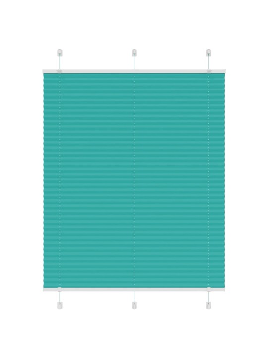 Plisovaná roleta benzínová zelená 105x100 cm šířka látky