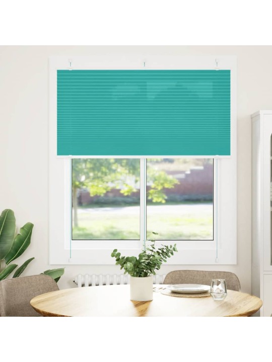Plisovaná roleta benzínová zelená 115x100 cm šířka látky
