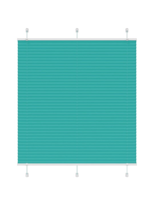 Plisovaná roleta benzínová zelená 120x100 cm šířka látky