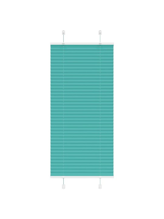 Plisovaná roleta benzínová zelená 55x150 cm šířka látky 54,4 cm
