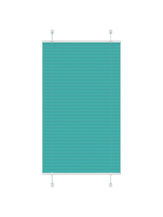 Plisovaná roleta benzínová zelená 80x150 cm šířka látky 79,4 cm