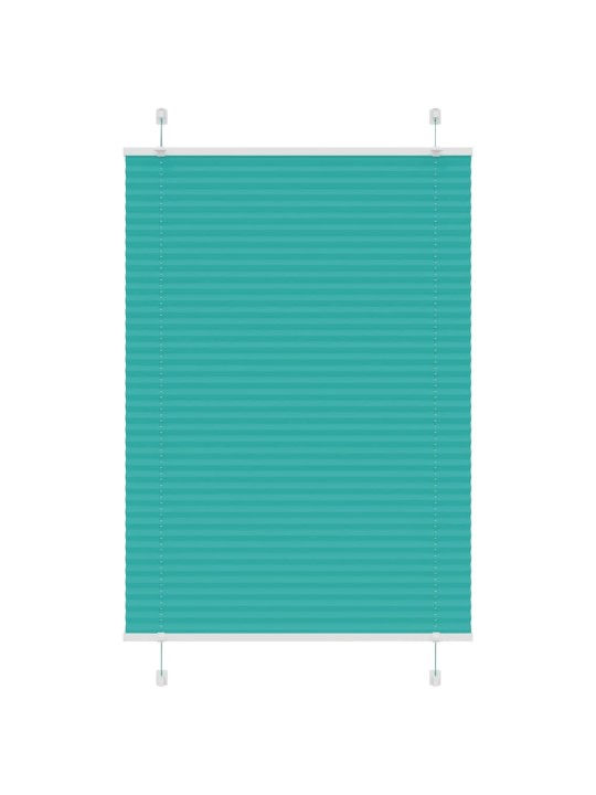 Plisovaná roleta benzínová zelená 90x150 cm šířka látky 89,4 cm