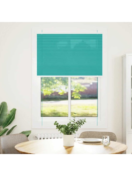 Plisovaná roleta benzínová zelená 90x150 cm šířka látky 89,4 cm