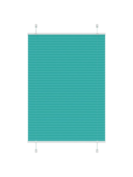 Plisovaná roleta benzínová zelená 95x150 cm šířka látky 94,4 cm