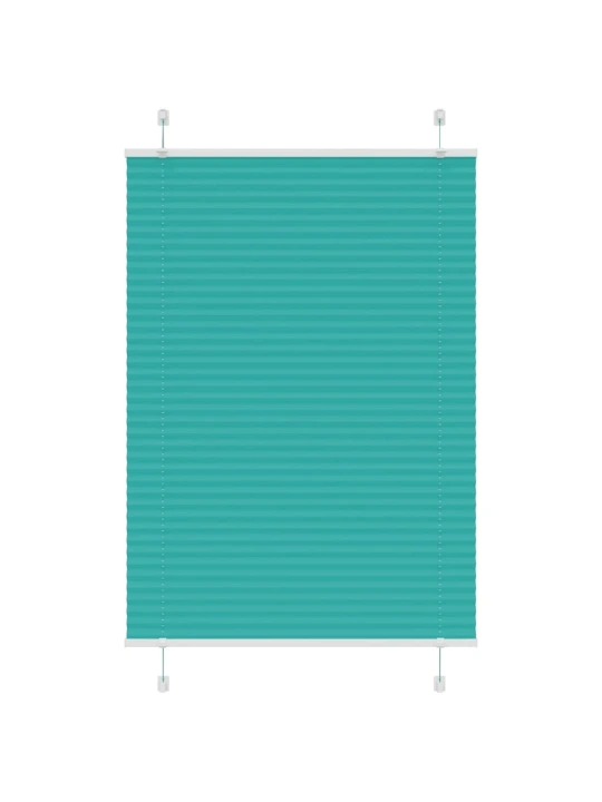 Plisovaná roleta benzínová zelená 100x150cm šířka látky 99,4cm