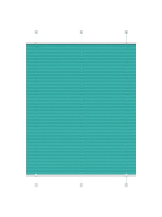 Plisovaná roleta benzínová zelená 105x150 cm šířka látky