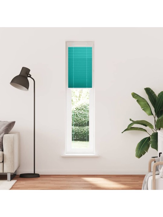 Plisovaná roleta benzínová zelená 45x200 cm šířka látky 44,4 cm