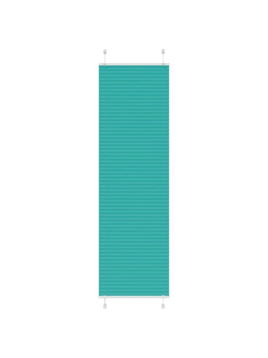 Plisovaná roleta benzínová zelená 60x200 cm šířka látky 59,4 cm